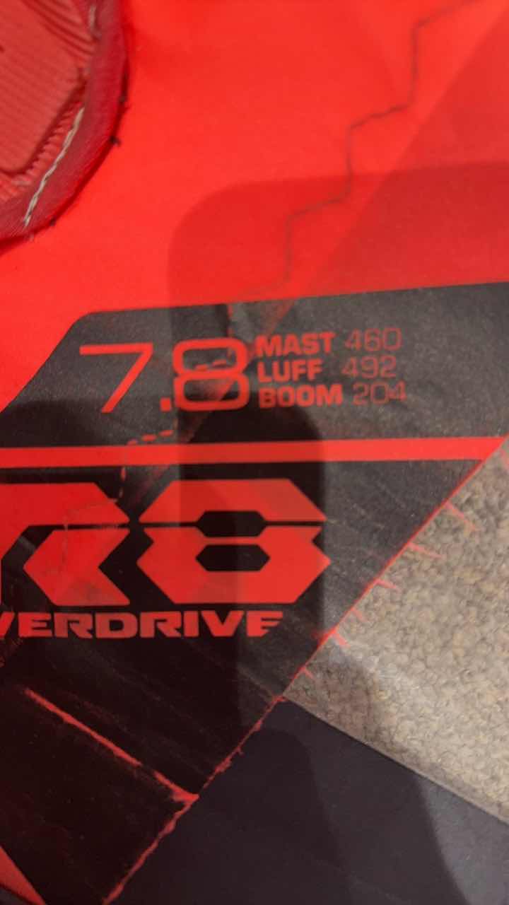 Severne Overdrive R8 7.8 2017 – Seasell